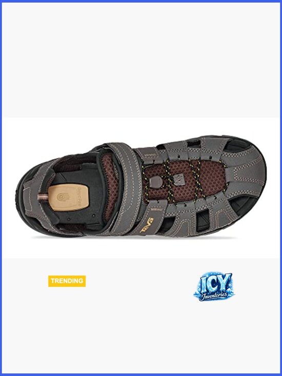 Men\'s Forebay Athletic Sandals with Hook & Loop Closure